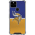 NFL Minnesota Vikings Vintage Google Pixel 5 Clear Case
